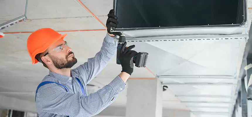 Roof Cap & Exterior Hood Lint Buildup Removal – Melrose Park